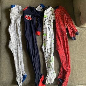 Toddler boy pajamas bundle